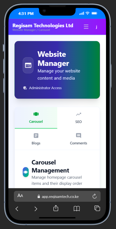 Regex - Modern Content Management Platform